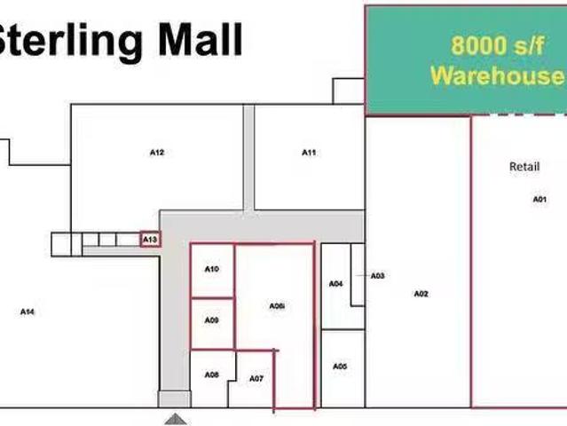 8000Wh 3 Sterling Road, Glace Bay, NS, B1A 3X2 commercial fo.
