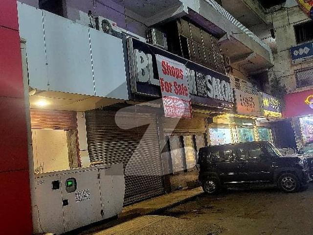 800 Sq. Ft. Ground Floor Double Shutter Shop Available for Sale Maulana Shaukat Ali Road, Lahore