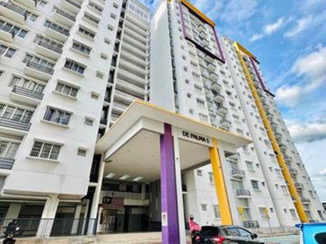 800sqft TERMURAH Freehold De Palma Apartment Setia Alam 2 Parking