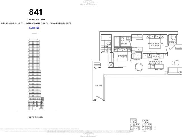 808 89 Church Street, Toronto | 2Beds/2Bath, Condo, $3,000/mo | Condos. Ca