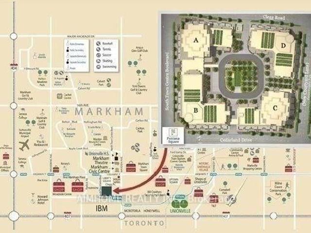 808 99 South Town Centre Boulevard, Markham | 2+1Beds/2Bath, Condo, $3,150/mo | Condos. Ca