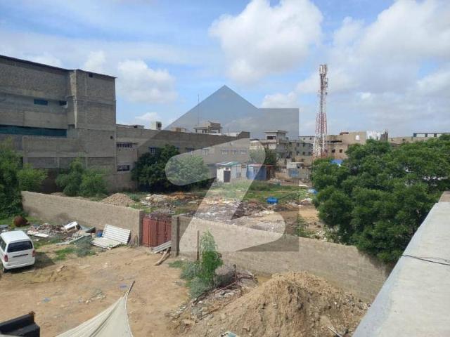 808 Sq Yards Plot For Rent For Commercial Use Next To Jheel Park Near Shaheed E Millat Road 3 Side Corner