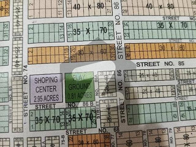 80 Ft Wide Road Corner Plot Available For Sale In FGEHA Sector G 14/2, Islamabad