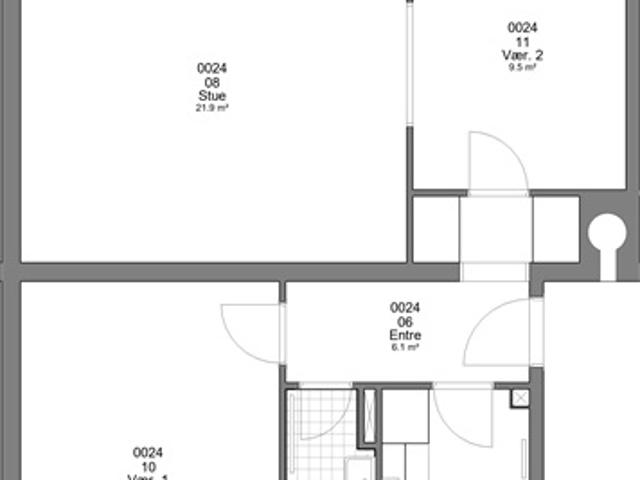 80 m2 lejlighed. Husdyr er tilladt, Varde, Ribe