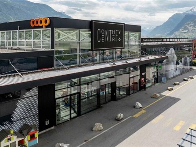 80m2 Gewerbefläche zu vermieten in Conthey