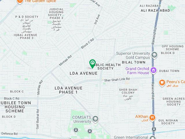 80Ft Road Semi Commerial plot For Sale in Lda Avenue lahore