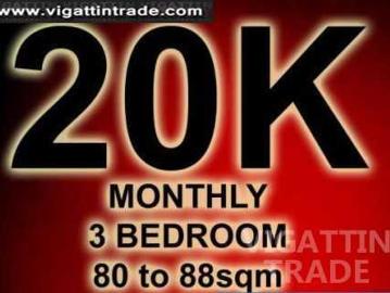 80sqm Affordable 3 Bedroom Condo In Quezon City One Castilla Place
