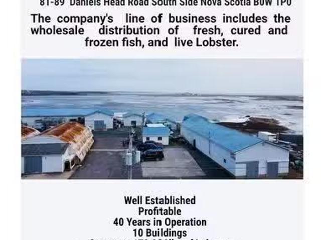 81 89 Daniels Head Road, South Side, NS, B0W 1P0 commercial.