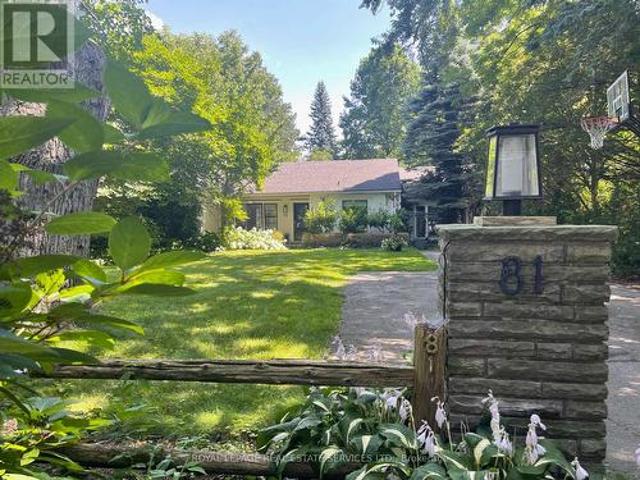 81 Chartwell Road, Oakville, ON, L6J 3Z3 house for sale | Listing ID W12032 | Royal LePage