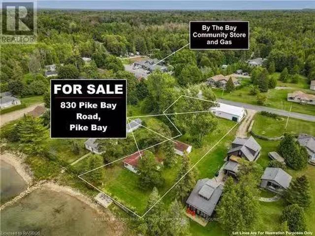 830 Pike Bay Road, Northern Bruce Peninsula, ON, N0H 2T0 hou.