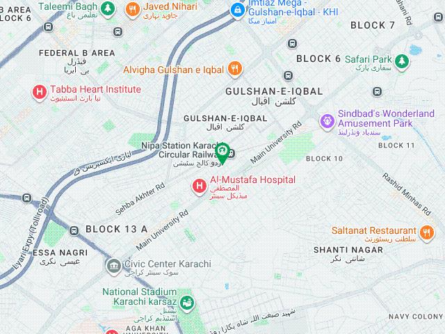 850 Square Feet Flat available for rent in Gulshan e Iqbal Block 13/C, Karachi