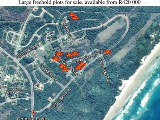 851 m² Land available in Cintsa