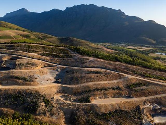 877 m² Land available in Stellenbosch Outlying