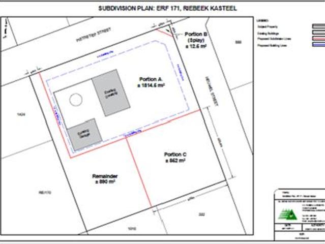 890 m² Land available in Riebeek Kasteel
