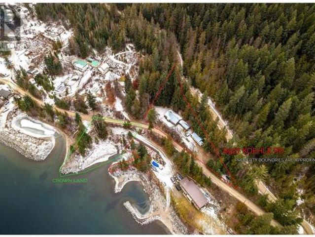 8927 Koehle Road, Kaslo, BC, V0G 1M0 house for sale | Listing ID 10334 | Royal LePage