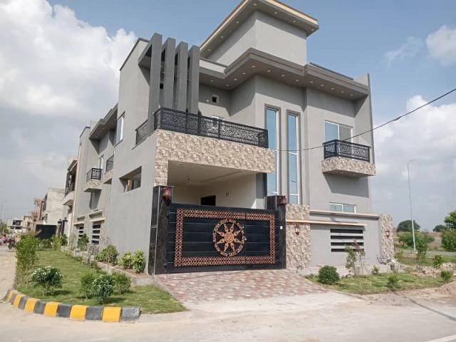 8 Marla brand new house for sale Canal Road model City 1 Faisalabad Canal Road ID 87542