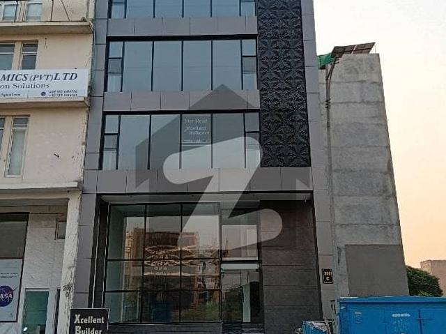 8 Marla Commercial Ground + Basement + Mezzanine for Rent C Block Commercial Broadway DHA Phase 8