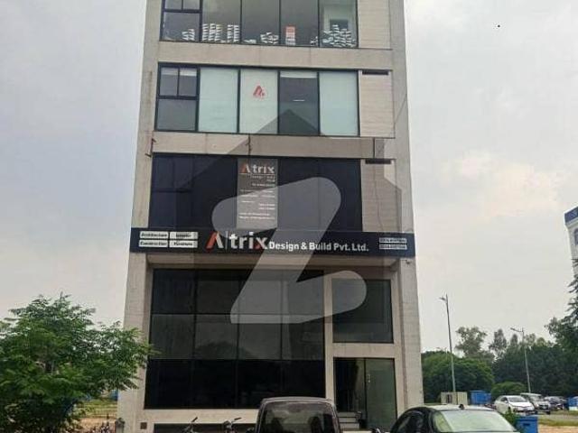 4 marla commercial plaza is available in dha top location with rental income of 4.5 lac
