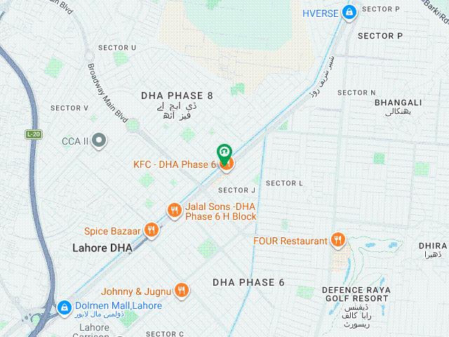 8 Marla Commercial Plot 4+ Marla Merged for Sale | Phase 6, DHA Lahore | Main Boulevard |