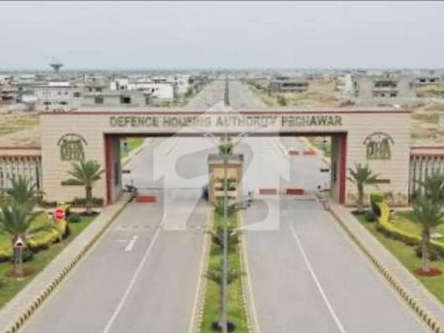 8 Marla Commercial Plot For Sale In DHA Peshawar