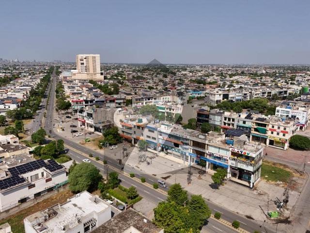8 marla commercial plot for sale in dha phase 6 on main boulevard
