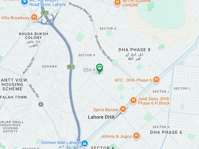 8 Marla Commercial Plot for Sale in DHA Phase 8 CCA 2