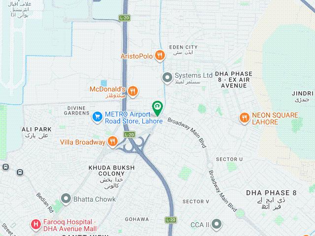 8 Marla Commercial Plot In DHA Phase 8 Broadway Block C | Premium Business Location