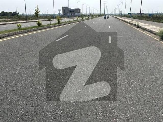 8 Marla Commercial Corner Plot 150 Feet Road In Stunning DHA Phase 6 Main Boulevard Is Available For sale