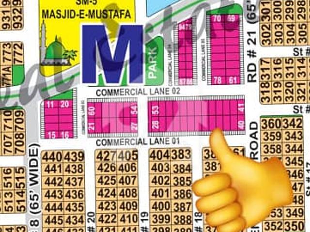 8 Marla Commercial Plot Is Available For Sale M36