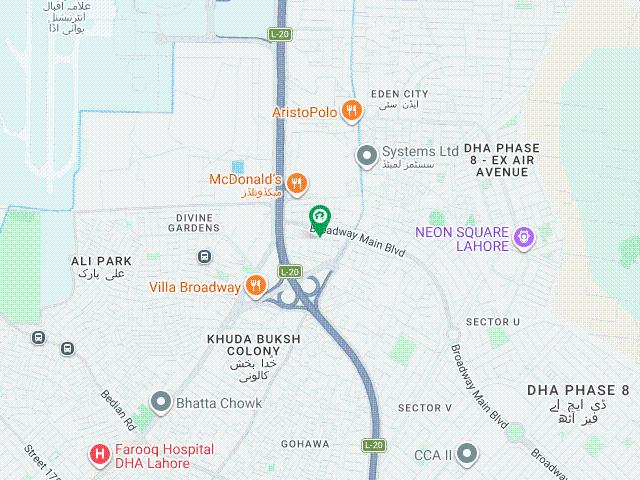 8 Marla Commercial Plot No 76 Block D On Top Location of Broadway Phase 8 DHA Lahore For Urgent Sale