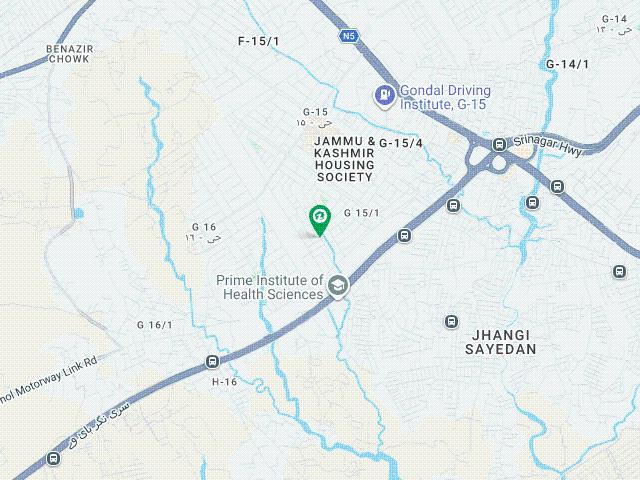 8 Marla Corner Plot In G15/1 Sector Islamabad