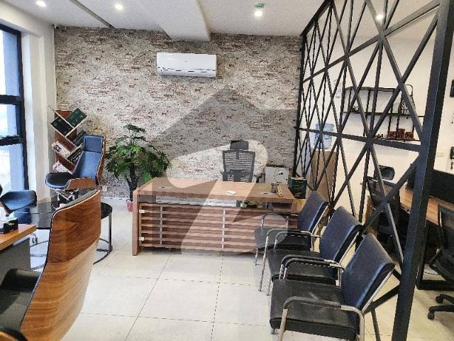 8 marla fully furnished office for rent