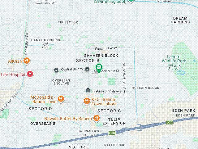 8 Marla Fully Furnished Park Facing House Available For Rent In Bahria Town Lahore Usman Block