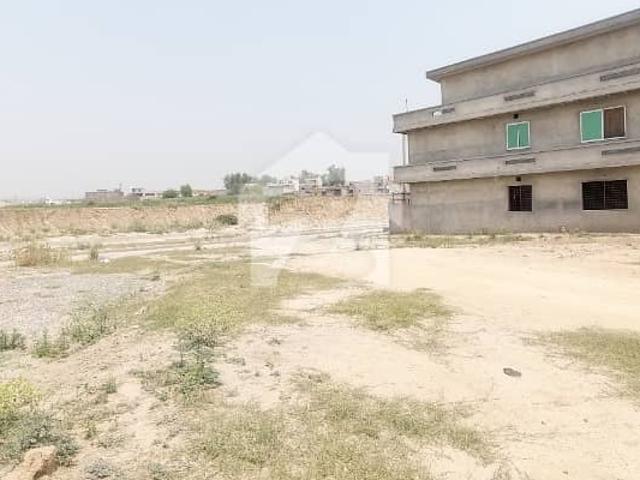 8 Marla Plot On Double Road With Extra Land On Front Available For Sale