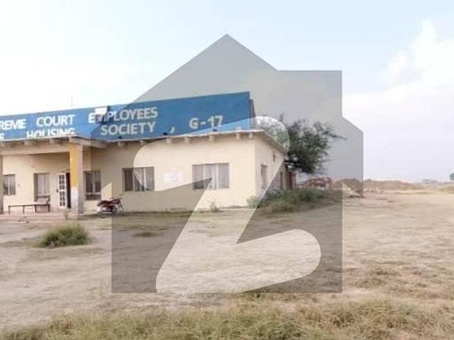 8 Marla Ready For Construction Possession Plot Available For Sale In G 17/1 Islamabad