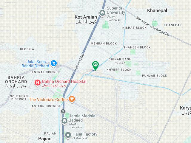 8 Marla Residential Plot For Sale Phase 3, Bahria Orchard Lahore