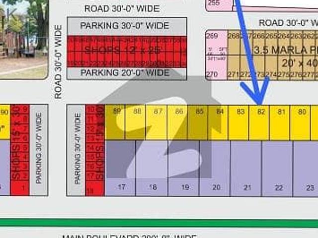 8 Marla Residencial Plot Available For Sale On Installments