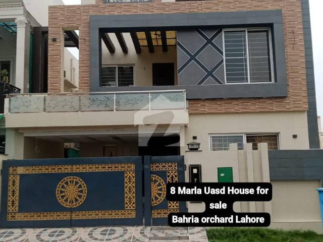 8 marla slightly used like brand new house in bahria orchard lahore. Phase 2 j block