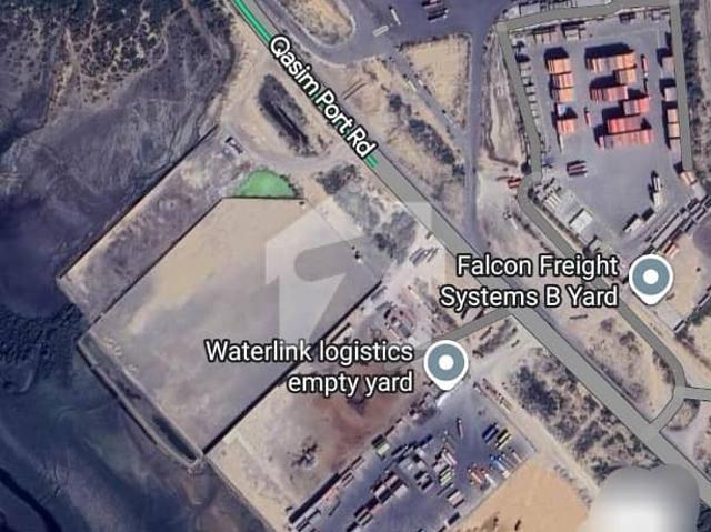 8 acres plot available for rent at the prime location of portqasim