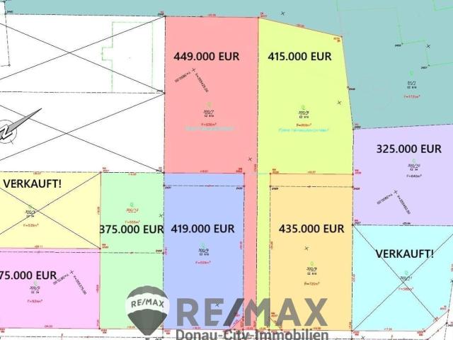 8 Exklusive Baugründe in begehrter Bisamberg Region