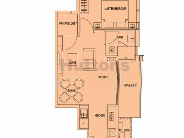 8 Hullet D9, Apartment