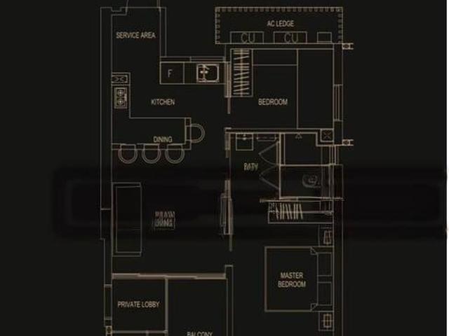 8 Hullet D9, Apartment