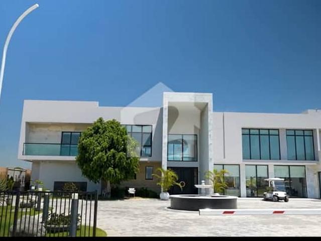 8 Kanal Golf View With Extra Land Available On Easy Installments In Eighteen. Direct Inventory