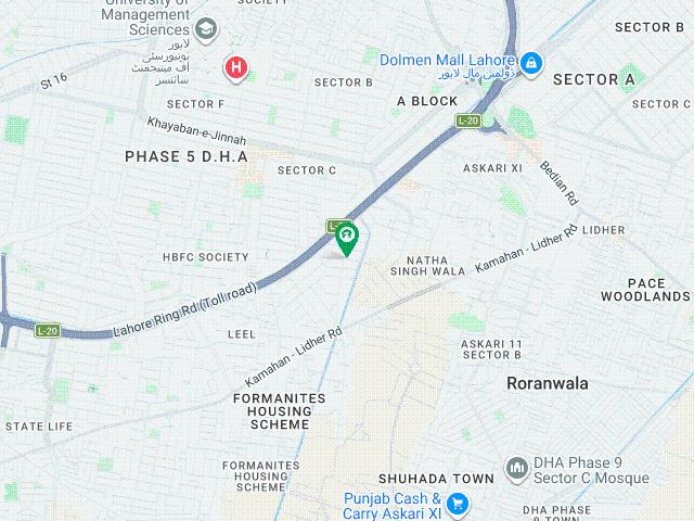 8 KANAL Land Available For Rent Near M Block Phase 5 DHA Lahore