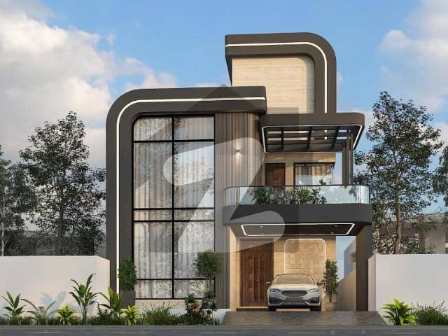 8.4 Marla Main Boulevard | Map Structure Paid Hot Location Plot In J Block Bahria Orchard