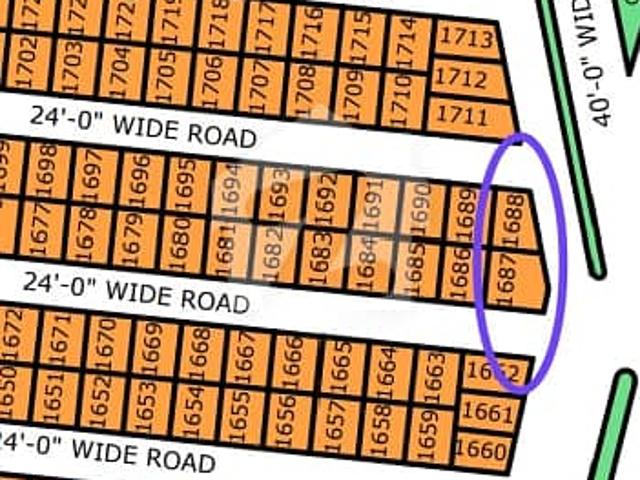 93 Yards With Extra Land Gold Block Plot For Sale