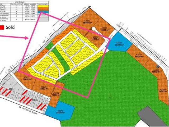912 m² Land available in Bendor
