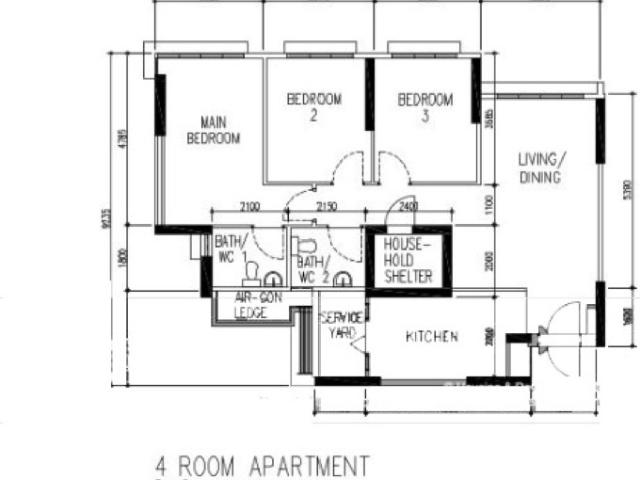 91A Telok Blangah Street 31 HDB Apartment For Sale, $970,000, 3 Bed 2 Bath 1,001 sqft $969.00 psf
