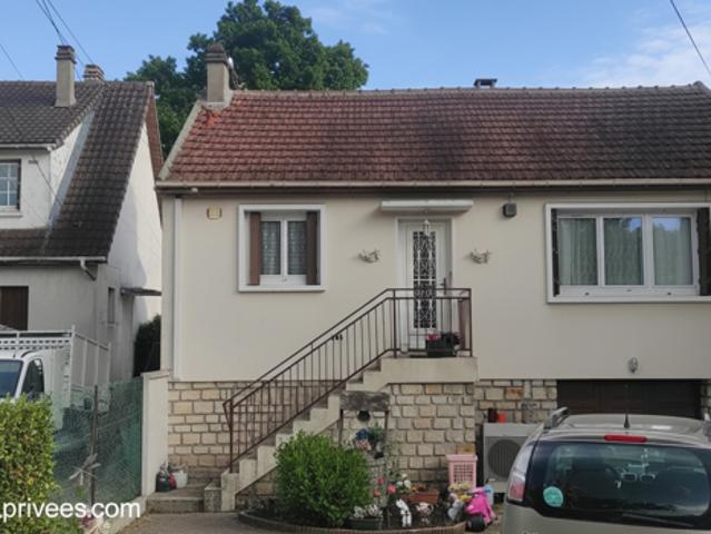 93370 Montfermeil.Maison avec jardin arboré, sous sol total 60 m²