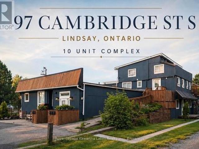 97 Cambridge Street S, Kawartha Lakes Lindsay, ON, K9V 3C6 investment for sale | Listing ID X13493 | Royal LePage